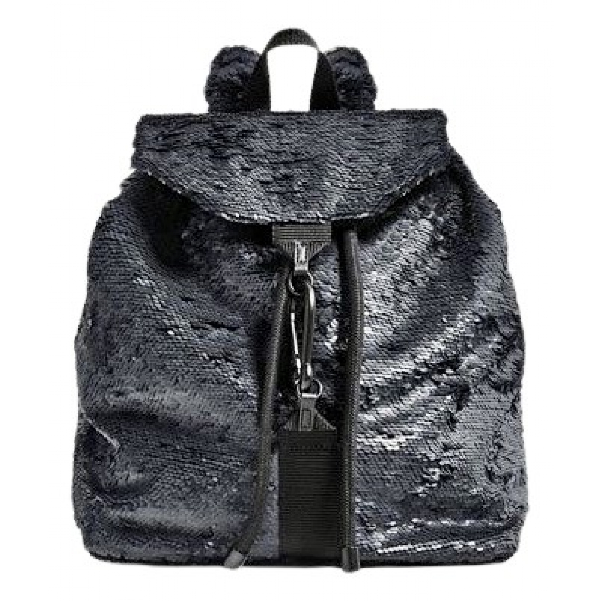 Cloth backpack Zara Blue in Cloth 